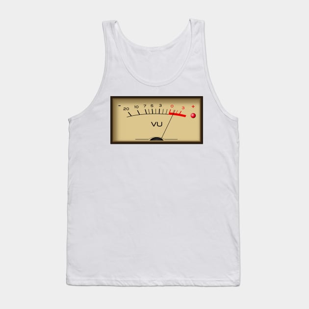 VU Meter (vintage) Tank Top by Stupiditee